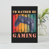 INVITATION JE VOUDRAIS PLUTÔT JOUER (Debout devant)