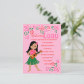 Invitation Je vous aime à Hula u\Ukulele (Debout devant)