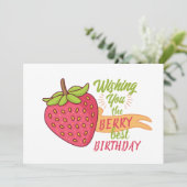 Invitation Je vous souhaite le meilleur anniversaire de la ba (Debout devant)