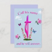 Invitation Jean 3:16 (Devant / Derrière)