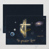 Invitation Jean 3:16 (Devant / Derrière)