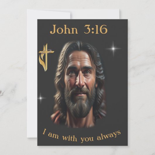 Invitation Jean 3:16 (Devant)