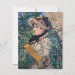 Invitation Jeanne (Printemps) Par Édouard Manet