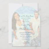 Invitation J'Épouse Mon Meilleur Ami Photo Lace Wedding Invit (Dos)