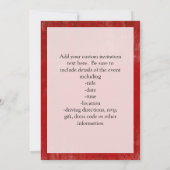 Invitation Jersey Girl (Dos)