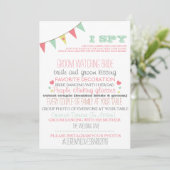 Invitation J'espionne le jeu Mariage (Debout devant)