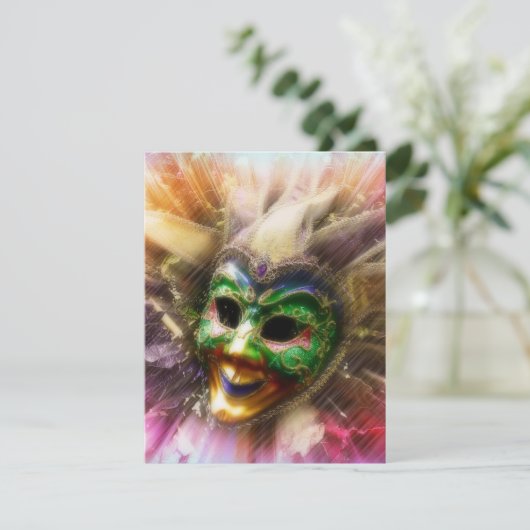 Invitation Jester coloré (Debout devant)