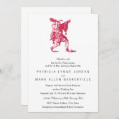 Invitation Jester de Shakespeare (Devant / Derrière)