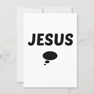 INVITATION JÉSUS AVEC UNE PHOTO