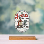 Invitation Jésus Chaise Vide Invitation Jésus Chai (Neutre)