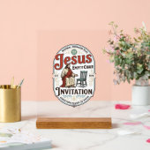 Invitation Jésus Chaise Vide Invitation Jésus Chai (Mariage)