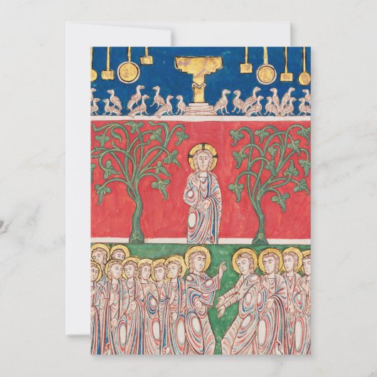 Invitation Jésus-Christ et 12 Apôtres (Devant)