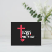 Invitation Jésus est mon Valentin (Debout devant)
