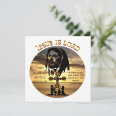 Invitation Jésus est Seigneur (Debout devant)