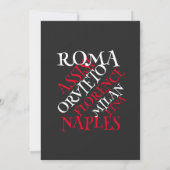 INVITATION J'ÉTAIS LÀ LORSQUE PAMELA A PERDU SES PANTIES RAGU (Dos)