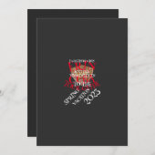 INVITATION J'ÉTAIS LÀ QUAND ERIN A PERDU SA VIRGINITÉ (Devant / Derrière)