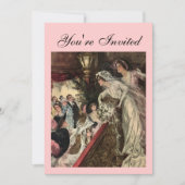 Invitation Jeter le bouquet (Devant)