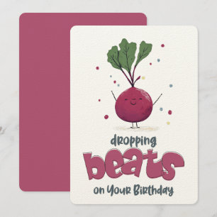 Invitation Jetez des Beats à votre anniversaire - Une Vibe de