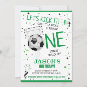 Invitation Jetons un coup de pied à Green Rookie Soccer 1er a (Devant)