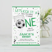 Invitation Jetons un coup de pied à Green Rookie Soccer 1er a (Debout devant)