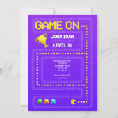 Invitation Jeu Anniversaire (Devant)