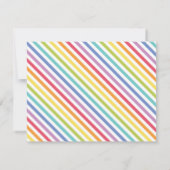 Invitation Jeu d'anniversaire pour les enfants (Dos)