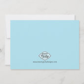 Invitation Jeu d'anniversaire pour les enfants Fun Board (Dos)