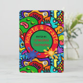 Invitation Jeu d'artisanat (Debout devant)