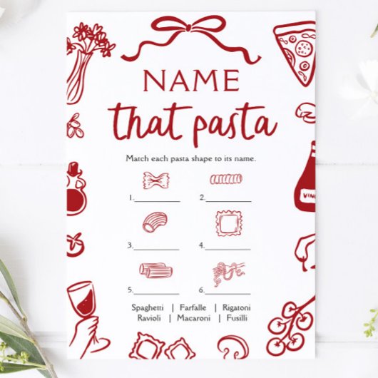 Invitation Jeu de Baby Shower Mariage : Devinez le Nom de ces