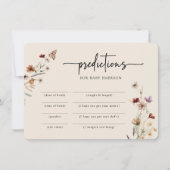 Invitation Jeu de Baby shower moderne (Devant)