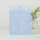 Invitation Jeu de Baby Shower sur les Traditions de Mariage B (Debout devant)