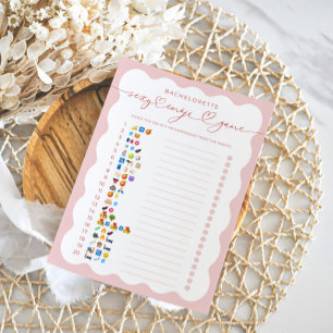 Invitation Jeu de Bachelorette de Fête de Mariage Emoji Sale