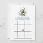 Invitation Jeu de Bingo Baby Shower pour Notre Prochain Chapi (Devant)