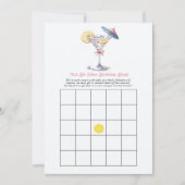 Invitation Jeu de bingo d'anniversaire Tini Bit Older (Devant)