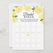 Invitation Jeu de Bingo imprimable pour enterrement de vie de (Devant)