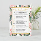 Invitation Jeu de chasse à l'amie de la mariée (Debout devant)