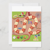 Invitation Jeu de course (Devant)