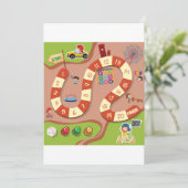 Invitation Jeu de course (Debout devant)