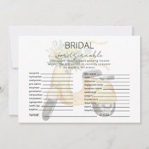 Invitation Jeu de course de mot pour Scooter européen