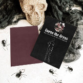 Invitation Jeu de devinette de robe de mariée pour enterremen