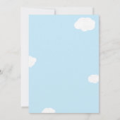 Invitation Jeu de devinette du prix pour une baby shower sur (Dos)