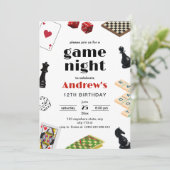 Invitation Jeu de famille Night Invitation, Jeux de société A (Debout devant)