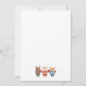 Invitation Jeu de fête de Noël Bingo-Ugly Sweater (Dos)