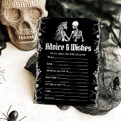 Invitation Jeu de Fête des mariées Halloween Conseils et voeu