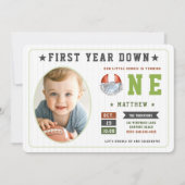 Invitation Jeu de football première année bas garçon 1er anni (Devant)