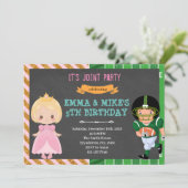 Invitation Jeu de football Princess (Debout devant)