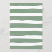 Invitation Jeu de gestation animale pour bébé avec réponses (Dos)