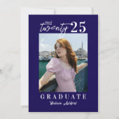Invitation Jeu de graduation photo de la Marine de Script mod (Devant)