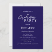 Invitation Jeu de graduation photo de la Marine de Script mod (Dos)