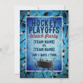 Invitation Jeu de hockey (Devant)